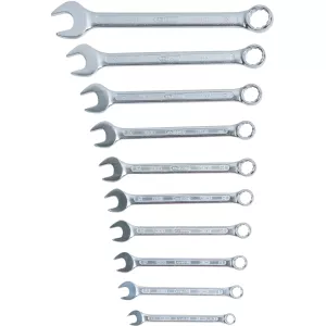 U-ringspärrnyckelsats. vinklad. 10-delar. 8-22mm