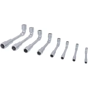 ULTIMATEplus Dubbel-hylsnyckelsats. böjd 8-delar