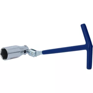 T-grepp tändstiftnyckel med led. 21mm