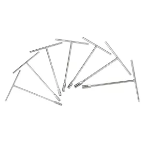 T-handtag insticksnyckel-sats. 7-delar. 8-14mm