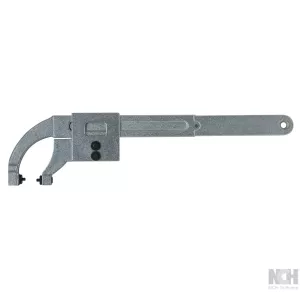 Ledad haknyckel med tapp. 10-50mm