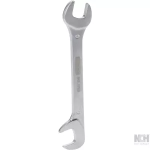 Dubbel gaffelnyckel.15°+75° 9 mm