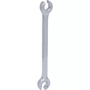 CHROMEplus öppen dubbel-ringnyckel. vinklad. 10x11mm