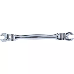 Öppna dubbel ringnyckel. med dubbelled. 10x11 mm