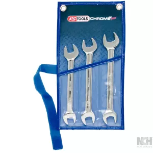 GEARplus dubbel nyckelsats. 3-delar