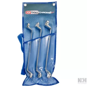 GEARplus dubbel ringnyckelsats. 3-delar