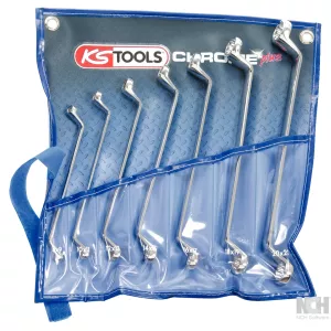 GEARplus dubbel ringnyckelsats. 7-delar