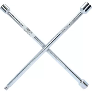 Fälgkors för personbilar. 1/2" x 17 x 19 x 21 mm