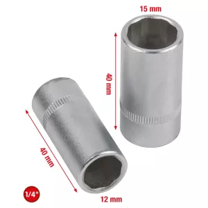 Luftkonditioneringsanläggning-service-hyls-sats. 2-delar