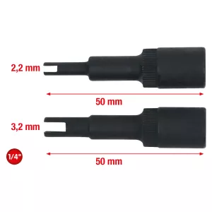 Bit-hylsa-sats för luftkonditioneringsanläggning-fästdrossel. 2-delar
