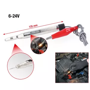 testlampa 6-24 V. 125mm