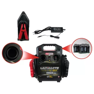 12 V kondensator-booster - mobil starthjälp 1800 A