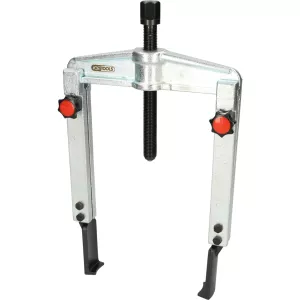 Snabbspänn-universal-avdragare 2-armad med smala och förlängda krokar. 25-130 mm. 200 mm