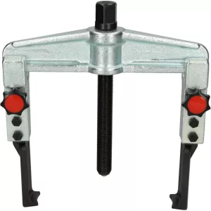 Snabbspänn-universal-avdragare 2-armad med smala och förlängda krokar. 25-130 mm. 250 mm