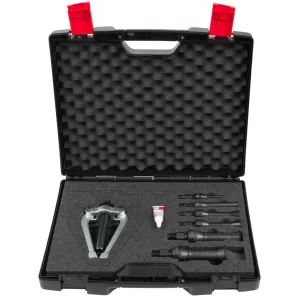 Precision-inner-utdragare-sats. Ø 10-45mm. 7-delar