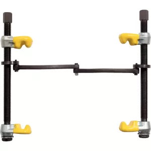 Fjäderspännare med säkerhetsbygel. plastbehandlad krok. 240mm