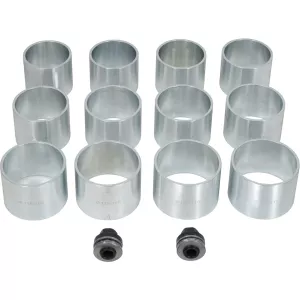 Tryck- och draghylsa-sats. 14-delar