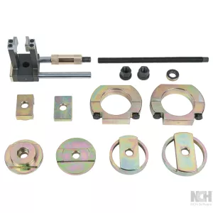 Silentlagerverktyg-sats för BMW bakaxel. 13-delar