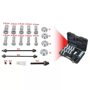 Nivåtryckshylse-sats. 22-delar