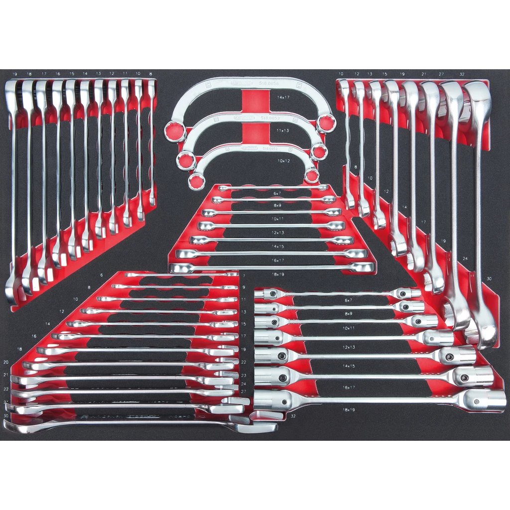 SCS nyckelsats. 48-delar. 1/1 systeminlägg