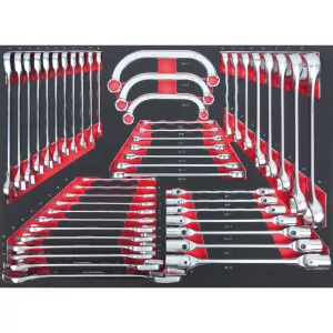 SCS nyckelsats. 48-delar. 1/1 systeminlägg