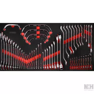 SCS nyckel-sats. 54-delar. 1.1/3 systeminlägg