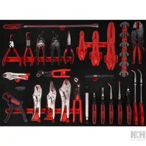 Tång-sats i skuminsats. 34 delar