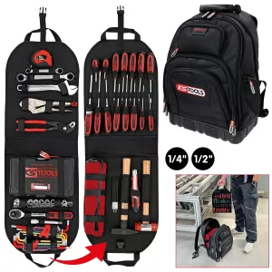 Universal-verktygsryggsäck. 328 delar