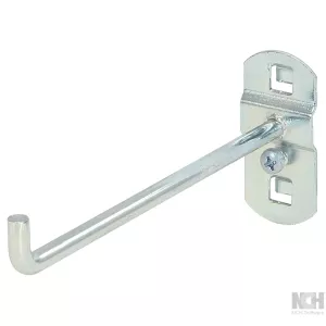 verktygshållare med lodrät krokände Ø 6mm. 125mm