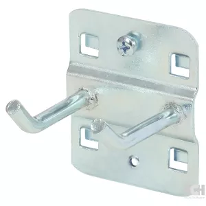 dubbel verktygshållare med sned krokände Ø 6 mm-35mm