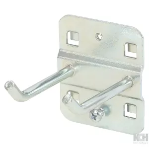 dubbel verktygshållare med sned krokände Ø 6 mm-50mm