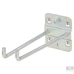 dubbel verktygshållare med lodrät krokände Ø 6 mm-150mm