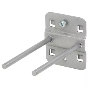 dubbel verktygshållare med rakt dorn Ø 6mm. 50mm