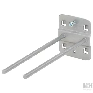 dubbel verktygshållare med rakt dorn Ø 6mm. 75mm