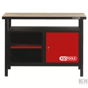 verkstadsbänk med 1 dörr H840xB1200xT600mm