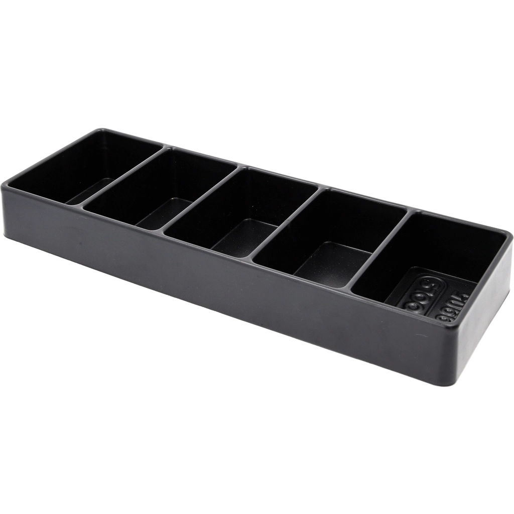 Plastinsats för förvaring. 5 fack