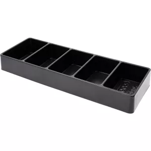Plastinsats för förvaring. 5 fack