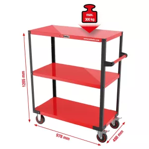 Verkstad-servicevagn. 1205x978x488mm