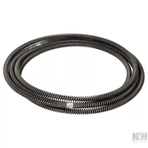 rörrengöringsspiral med inre kärna i plast Ø 16mm