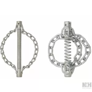 kedjespinnhuvud med blank kedja. 3 kedjor Ø30mm.16mm