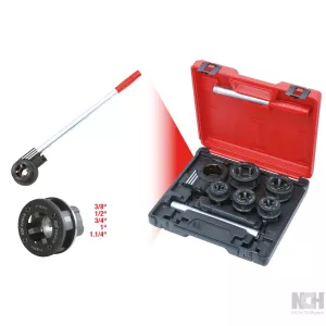 gängkloppsats 3/8” 1.1/4". 8-delar