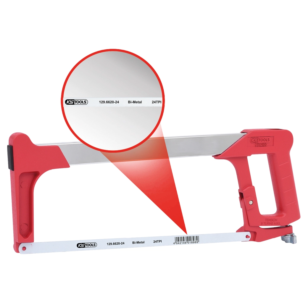 kantig metallsåg. 300mm