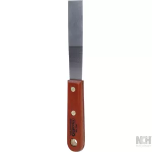 spatel i ROSTFRITT STÅL 25mm. med trähandtag