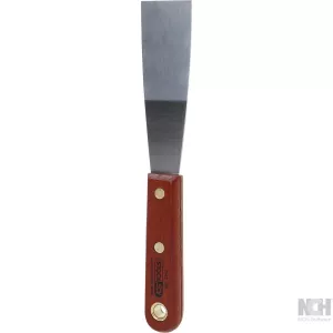 spatel i ROSTFRITT STÅL 38mm. med trähandtag