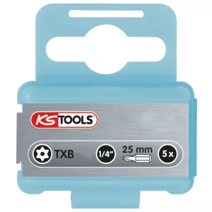 1/4" ROSTFRITT STÅL Bit. 25mm. TB10. 5-pack