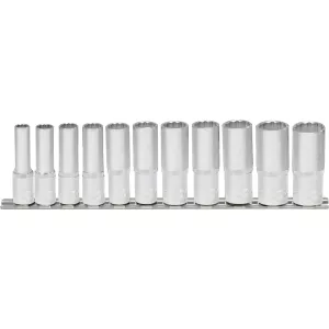 3/8" 12-kant-hyls-sats. lång. 11-delar