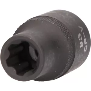 1/2" RIBE®-kraft-hylsa. kort. M8S