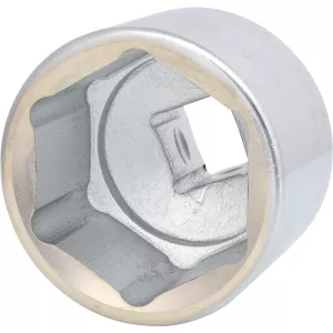 1" sexkant-hylsa. kort. 65mm