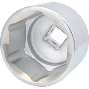 1" sexkant-hylsa. kort. 77mm