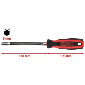 ERGOTORQUE hylsskruvmejsel. 8mm